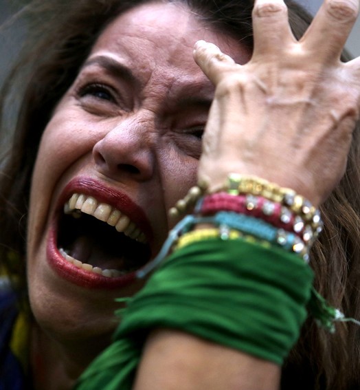 desespero (Agência AP )