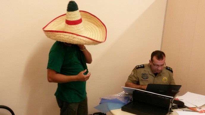 Mexicans were arrested near the Arena das Dunas (Reuters / PRF)