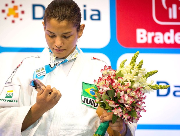 Sarah Menezes Mundial de Judô bRONZE (Foto: Marcio Rodrigues / MPIX )