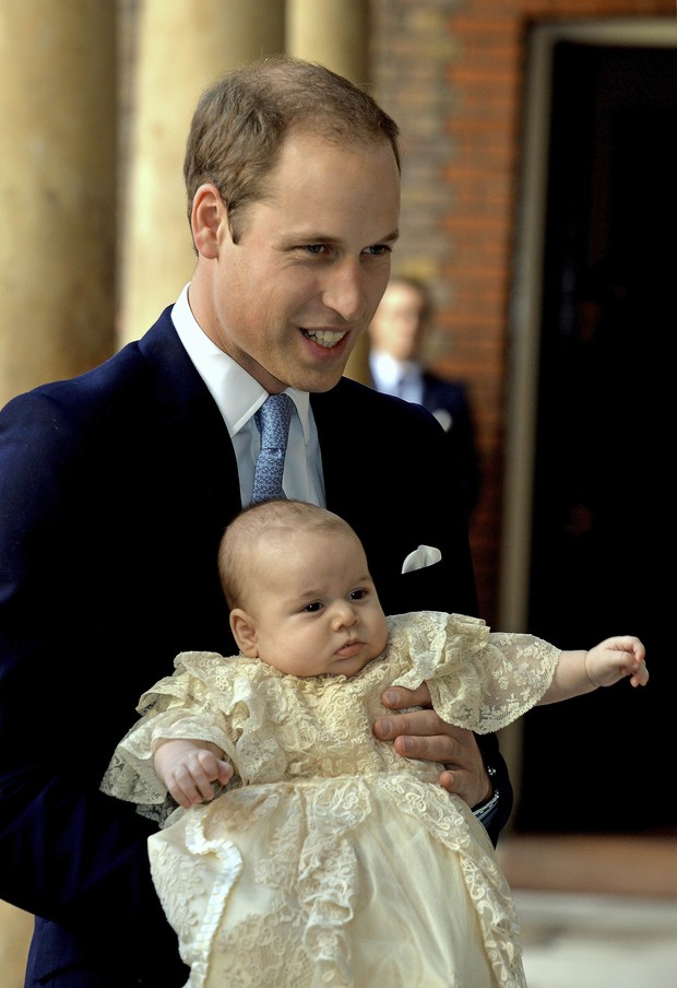 Principe William e Principe George (Foto: Reuters / Agência)