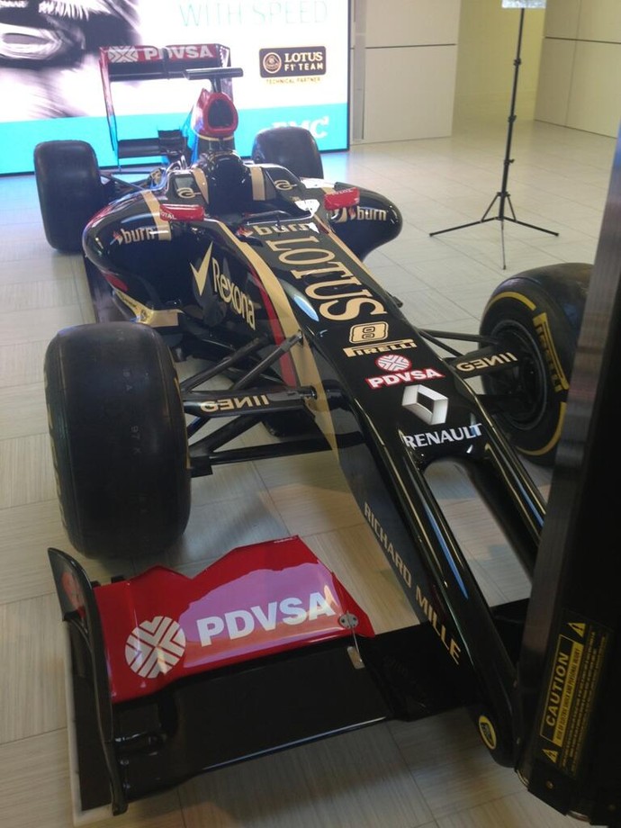 Nova Lotus E22 (Foto: Divulgação/twitter)