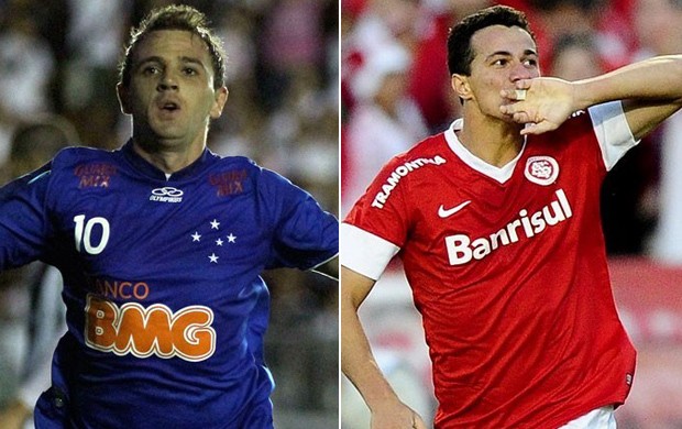 Montillo e Leandro Damião É Gol na meméoria (Foto: Montagem SporTV)