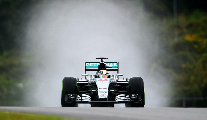 Lewis Hamilton, treino GP da Malásia (Foto: Getty Images)