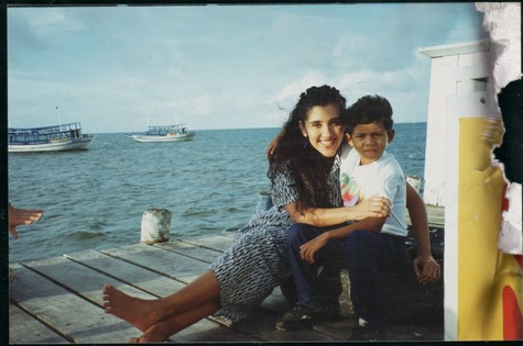 Regina Casé com Tom do Cajueiro (Foto: Arquivo)