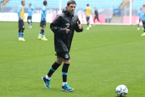 Giuliano meia Grêmio (Foto: Eduardo Moura/GloboEsporte.com)