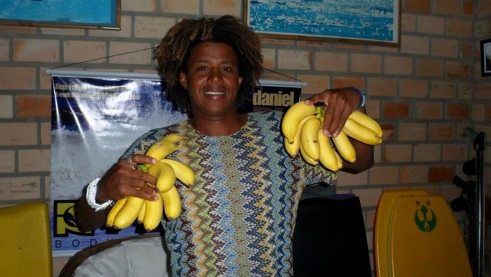 Daniel Alves bodybaord (Foto: Arquivo pessoal/Daniel Alves)