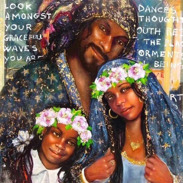 Snoop Dogg com os filhos (Foto: Instagram / Reprodução)