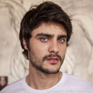 Barba foi uma sugestão de Guilherme para o personagem (Foto: Inácio Moraes / TV Globo)