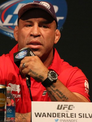 Wanderlei Silva Coletiva UFC 175 (Foto: Evelyn Rodrigues)
