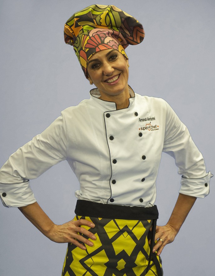 Fernanda Venturini participa do 'Super Chef Celebridaes 2016' (Foto: TV Globo)