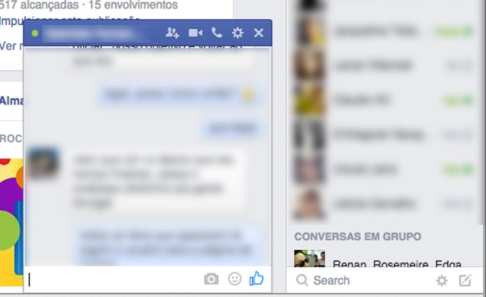 Contato desbloqueado (Foto: Reprodução/André Sugai)
