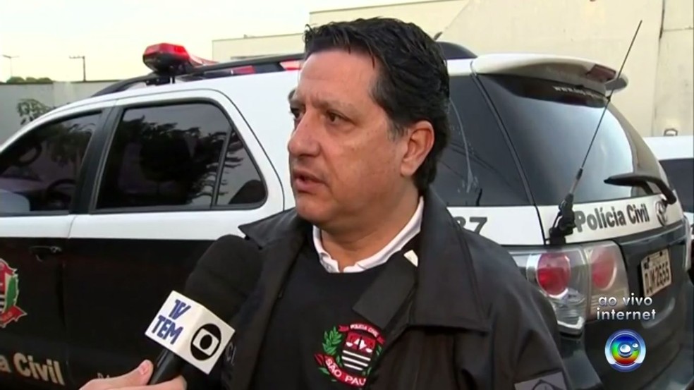 O delegado responsável pela operação, Ricardo Nascimento, explica que grupo também atuava como 'tribunal do crime' além das operações criminosas no tráfico de drogas (Foto: Reprodução/TV TEM)