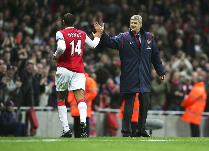Thierry Henry Arsène Wenger Arsenal (Foto: Getty Images)