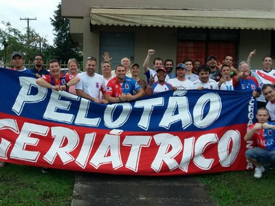 Torcida desorganizada Paraná Clube (Foto: Arquivo Pessoal)