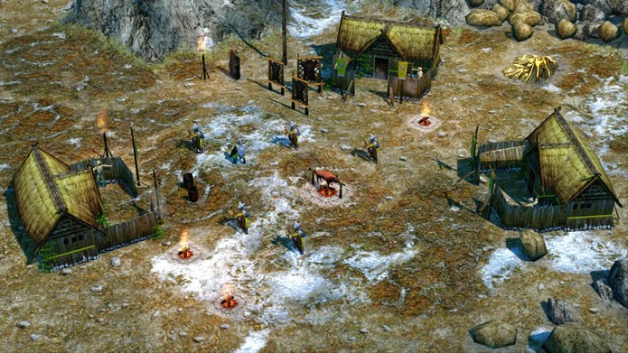 Equilibrando melhor os atributos de cada civilização, o game ainda oferece um excelente ambiente multiplayer (Foto: Divulgação/Microsoft Studios)