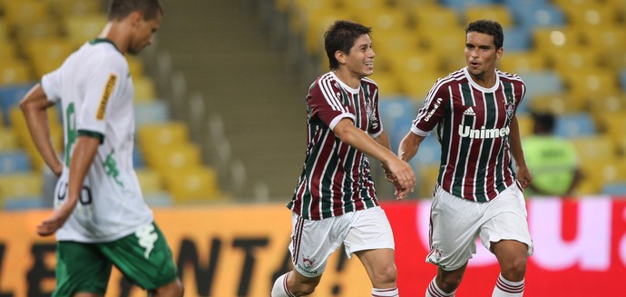 Conca e Jean, Fluminense x Boavista (Foto: Agência Photocamera)