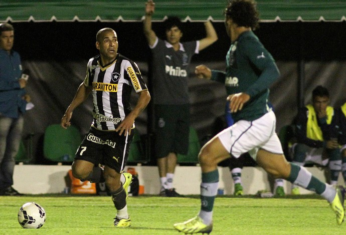 Emerson Sheik Botafogo x Goiás (Foto: Vitor Silva / SS Press)