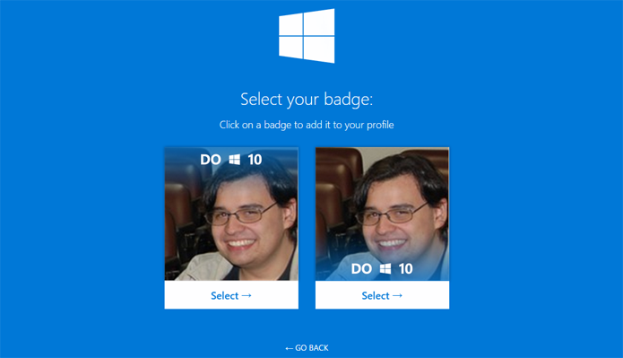 Twibbon oferece duas versões de foto para usuários (Foto: Reprodução/Twibbon)