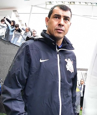 Fabio Carille Corinthians x Fluminense (Foto: Marcos Ribolli)