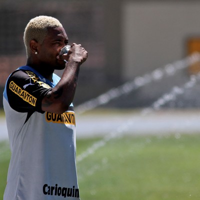 Jobson treino Botafogo (Foto: Vitor Silva / SSPress)