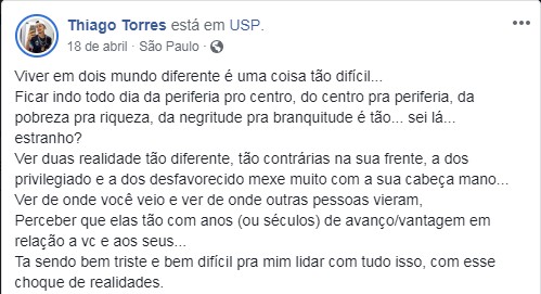 Funkeiro Da Periferia E Gay Como Fui Parar Na Usp Educacional