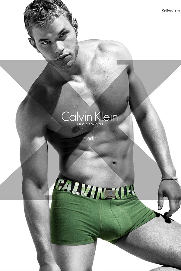 Kellan Lutz para Calvin Klein (Foto: Divulgação)