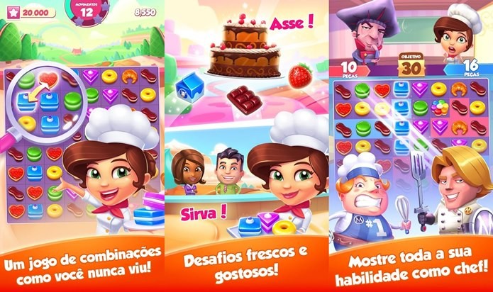 Game simples e cativante sobre puzzles e deliciosos doces (Foto: Divulgação)