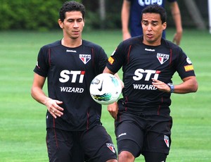 Ganso, treino do São Paulo (Foto: Luis Pires / VipComm)