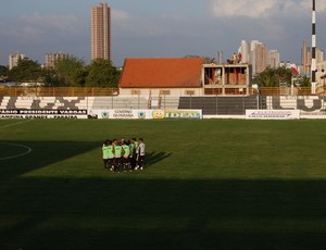 Treino do Treze no PV (Foto: Silas Batista / Globoesporte.com/pb)