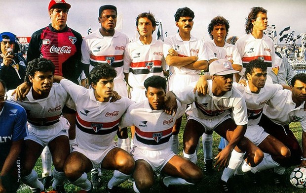 time posado são paulo gol bragantino campeonato brasileiro 1991 (Foto: Reprodução / Site Oficial do São Paulo)