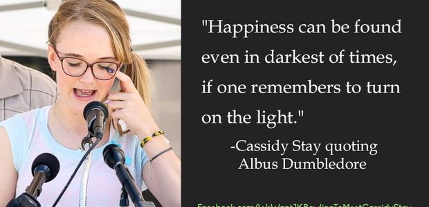 Cassidy Stay - a menina que sobreviveu (Foto: Reprodução)