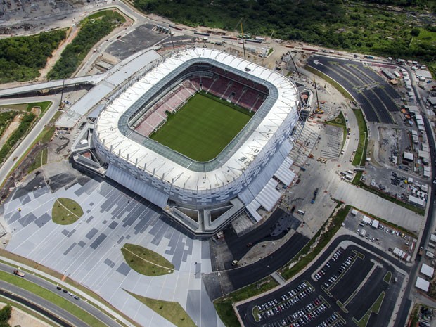 Arena Pernambuco, em São Lourenço da Mata. (Foto: Rafael Bandeira/Secopa-PE)