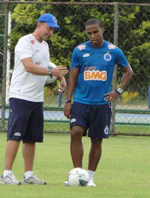 Borges treino Cruzeiro (Foto: Tarcísio Badaró)