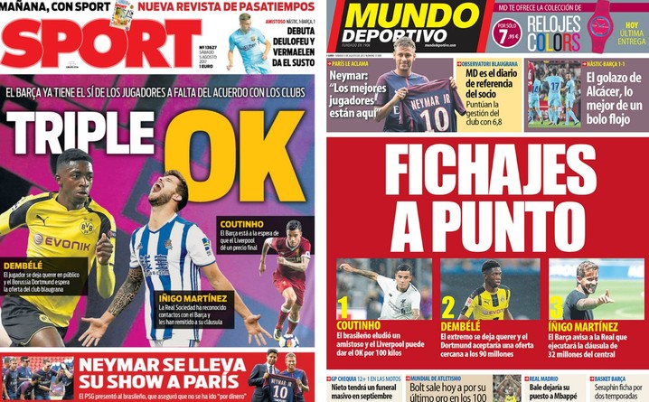 capas Sport e Mundo Deportivo