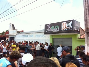 Luiz de França foi morto em academia no bairro de Cidade Satélite, em Natal (Foto: Augusto Gomes)