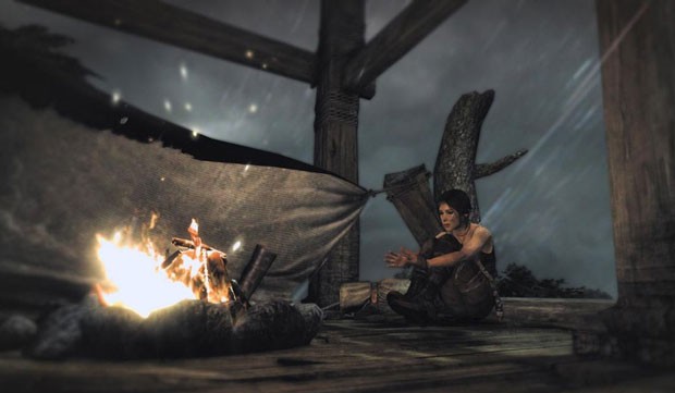 Sofrimento de Lara Croft após naufrágio deixa jogador com pena da personagem em novo 'Tomb Raider' (Foto: Divulgação)