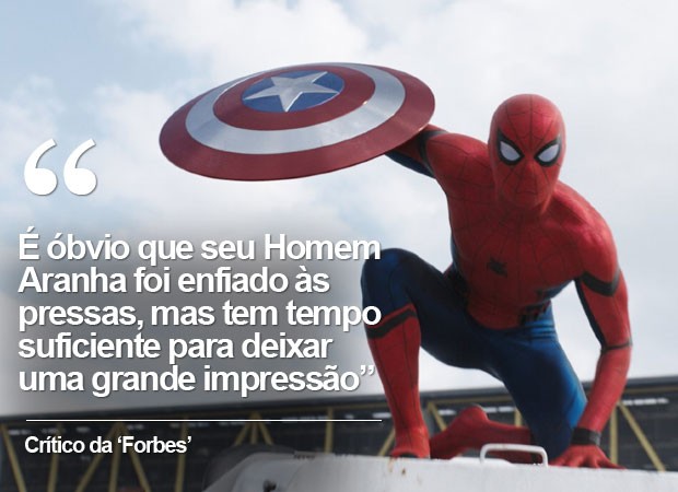 crítica da 'Forbes' a 'Capitão América: Guerra civil' (Foto: G1) crítica da 'Forbes' a 'Capitão América: Guerra civil' (Foto: G1)