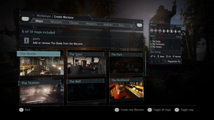 Killzone Shadow Fall: como criar uma sala de jogo no modo multiplayer (Foto: Reprodução/Murilo Molina)