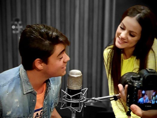 Enrico Lima e Bela Fernandez gravam clipe de Eterno Apaixonado (Foto: Divulgação) Enrico Lima e Bela Fernandez gravam clipe de Eterno Apaixonado (Foto: Divulgação)