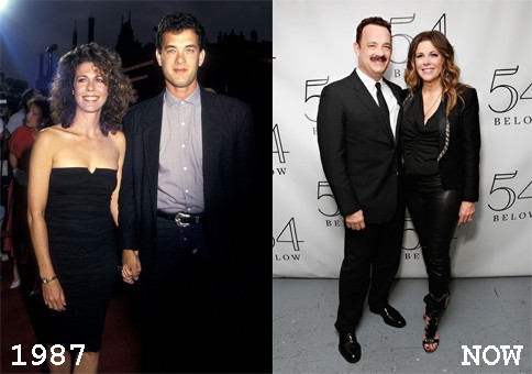 Tom Hanks & Rita Wilson, 1987 (Foto: .)