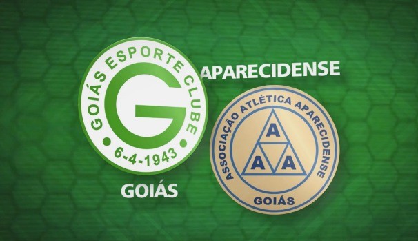 Goiás e Aparecidense  (Foto: TV Anhanguera)