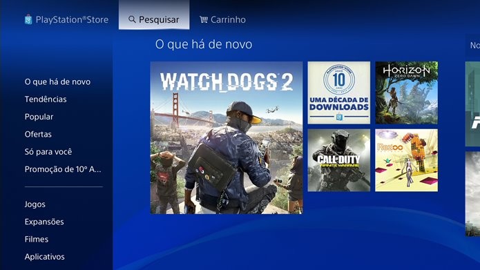 Download de The Elder Scrolls Online é feito pela PlayStation Store (Foto: Reprodução/Felipe Demartini)