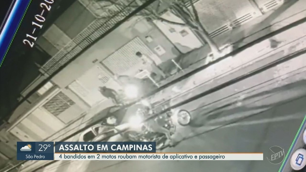 Motorista De Aplicativo Alvo De Assaltantes Armados Em Motos E C Mera