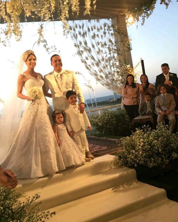 Casamento Wesley Safadão e Thyane - Yhudy e Ysis (Foto: Instagram / Reprodução)