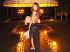 Com look sexy, Isis Valverde compartilha foto de viagem a Bali 
