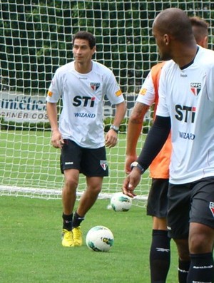 Ganso participa de rachão no São Paulo (Foto: Site oficial do São Paulo FC)