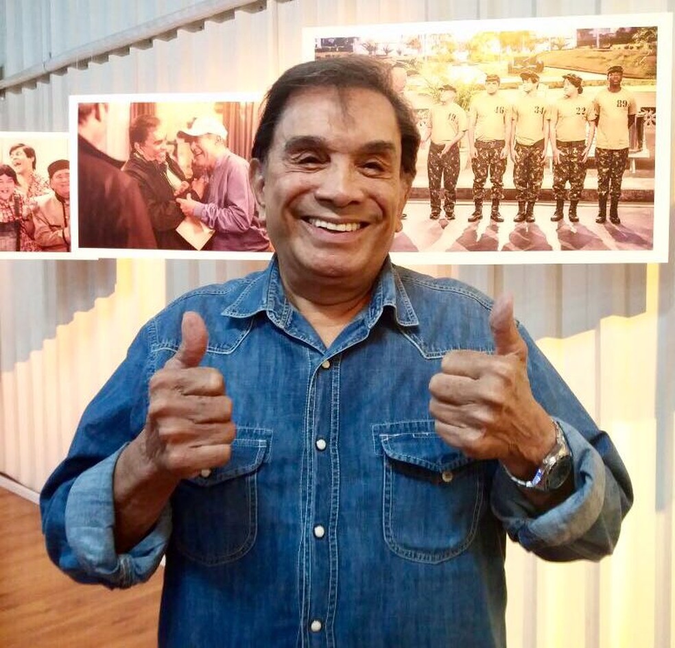 Dedé Santana comemora retorno de 'Os Trapalhões' (Foto: Evandreia Buosi)