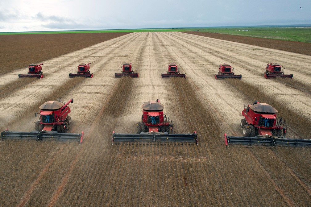 Agronegócios saltou 13,4% e puxou alta do PIB no 1º trimestre (Foto: YASUYOSHI CHIBA/AFP)