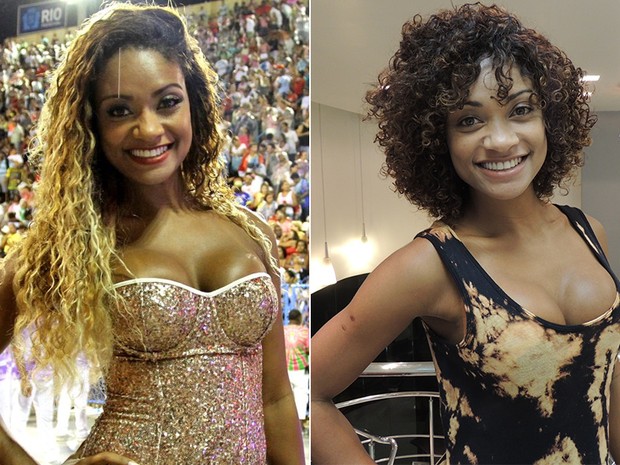 Ex-BBB Jaqueline Faria - antes e depois (Foto: Henrique Oliveira / Foto Rio News || Divulgação)