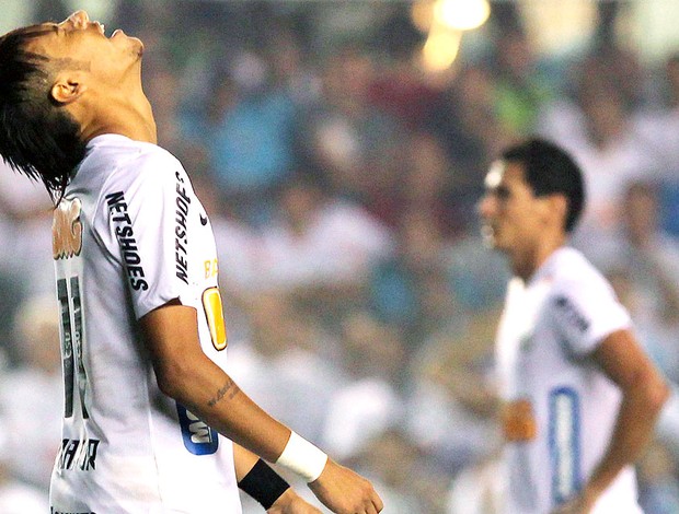 Neymar na partida do Santos contra o Corinthians (Foto: Reuters)